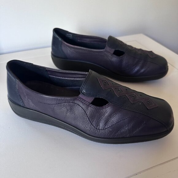 Hotter Comfort Concept Calypso Navy & Purple - Picture 2 of 7